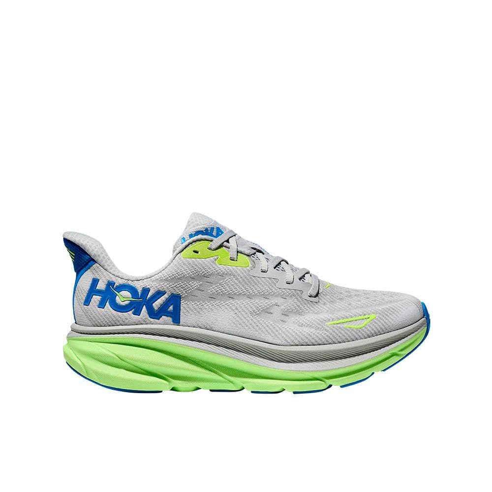 正規品！美品！25cm！On ランニングシューズ グレー/ブルー/イエロー Amazon.co.jp: ホカ（HOKA） ランニングシューズ クリフトン9